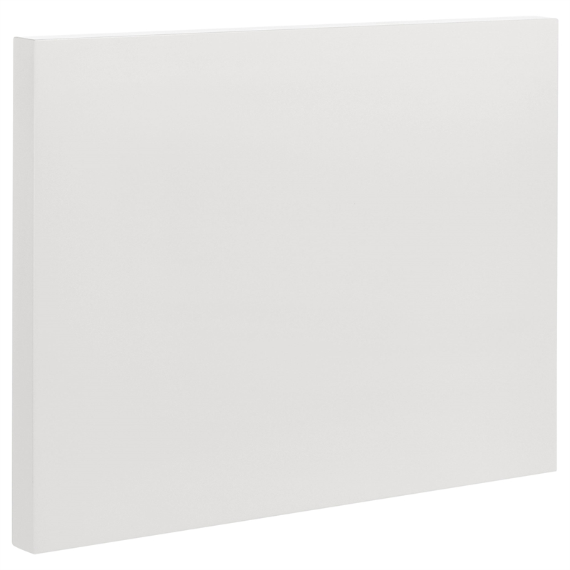 Pemberly Row Contemporary Wood Nightstand Panels in White (Set of 2)