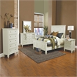 Pemberly Row 3-drawer Nightstand with Pull-out Tray in Cream White