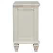 Pemberly Row 3-drawer Nightstand with Pull-out Tray in Cream White