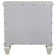 Pemberly Row 3-drawer Nightstand with Pull-out Tray in Cream White