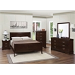 Pemberly Row 6-drawer Dresser and Rectangular Mirror in Cappuccino