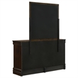 Pemberly Row 6-drawer Dresser and Rectangular Mirror in Cappuccino