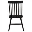 Pemberly Row 5-Piece Round Wood Dining Table Set in Light Ash Brown/Black
