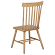 Pemberly Row 7-Piece Rectangular Wood Dining Set in Light Ash Brown/White