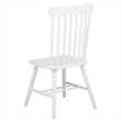 Pemberly Row 7-Piece Rectangular Wood Dining Set in White/Light Ash Brown