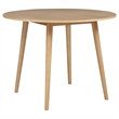 Pemberly Row 5-Piece Round Counter Height Dining Set in Light Ash Brown