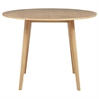 Pemberly Row 5-Piece Round Counter Height Dining Set in Light Ash Brown