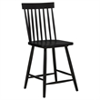 Pemberly Row 5-Piece Round Counter Dining Set in Light Ash Brown/Black