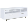 Pemberly Row 2-drawer Engineered Wood 60-inch TV Stand in White