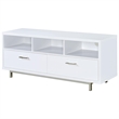 Pemberly Row 2-drawer Engineered Wood 60-inch TV Stand in White