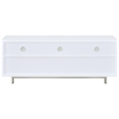 Pemberly Row 2-drawer Engineered Wood 60-inch TV Stand in White