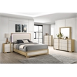 Pemberly Row 6-drawer Melamine Dresser with Metal Glides in Natural