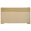 Pemberly Row 6-drawer Melamine Dresser with Metal Glides in Natural