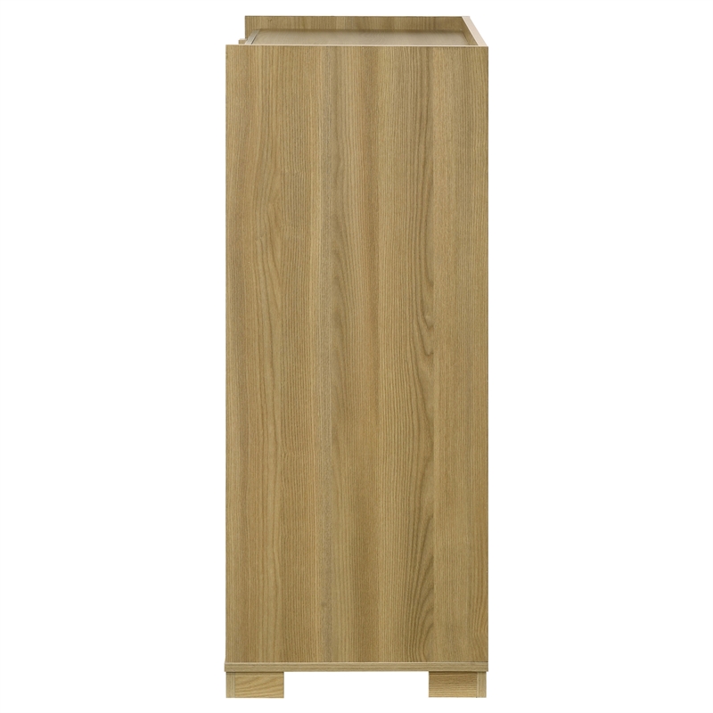 Pemberly Row 4-drawer Chest of Drawers with Metal Glides in Natural