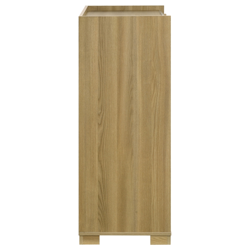 Pemberly Row 4-drawer Chest of Drawers with Metal Glides in Natural
