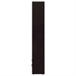 Pemberly Row 71-inch 5-shelf Bookcase with Drawer in Cappuccino