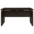 Pemberly Row 55-inch Computer Desk with Keyboard Drawer in Cappuccino