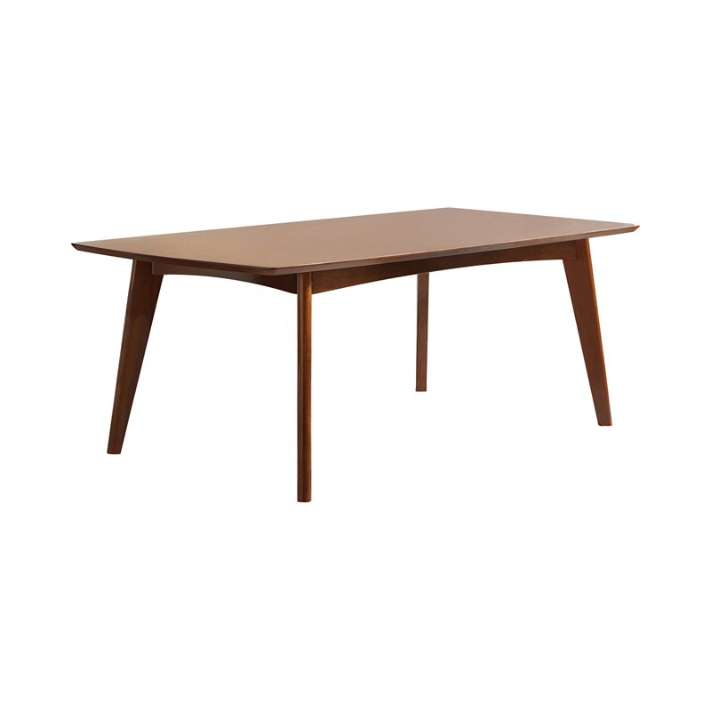 Pemberly Row 7-piece Rectangular Dining Table Set in Dark Walnut