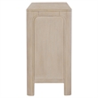 Pemberly Row Sliding Door Wood Dining Sideboard Server in Mango Brown