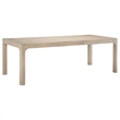 Pemberly Row 9-Piece Extension Dining Set in Weathered Mango Brown/Beige