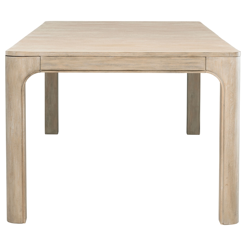 Pemberly Row 9-Piece Extension Dining Set in Weathered Mango Brown/Beige