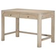 Pemberly Row 2-Drawer Makeup Table Vanity Desk in Weathered Mango Brown