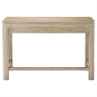 Pemberly Row 2-Drawer Makeup Table Vanity Desk in Weathered Mango Brown