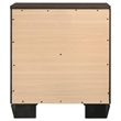 Pemberly Row Transitional 2-Drawer Wood Nightstand in Dark Cocoa