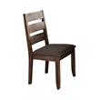 Pemberly Row 5-Piece Rectangular Dining Table Set in Knotty Nutmeg
