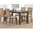Pemberly Row Rectangular 94-inch Wood Dining Table in Light Brown