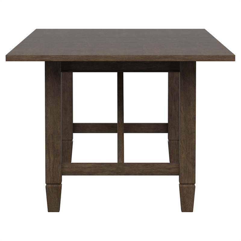 Pemberly Row Rectangular 94-inch Wood Dining Table in Light Brown