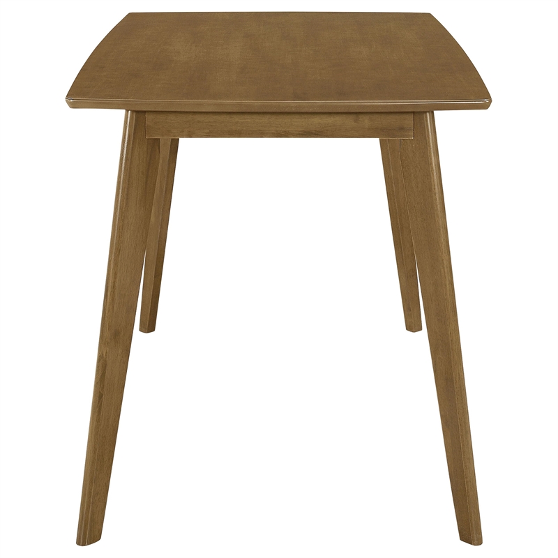 Pemberly Row Rectangular 47-inch Solid Wood Dining Table in Chestnut
