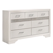 Pemberly Row 9-Drawer Dresser with Hidden Jewelry Drawer in White