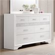 Pemberly Row 9-Drawer Dresser with Hidden Jewelry Drawer in White