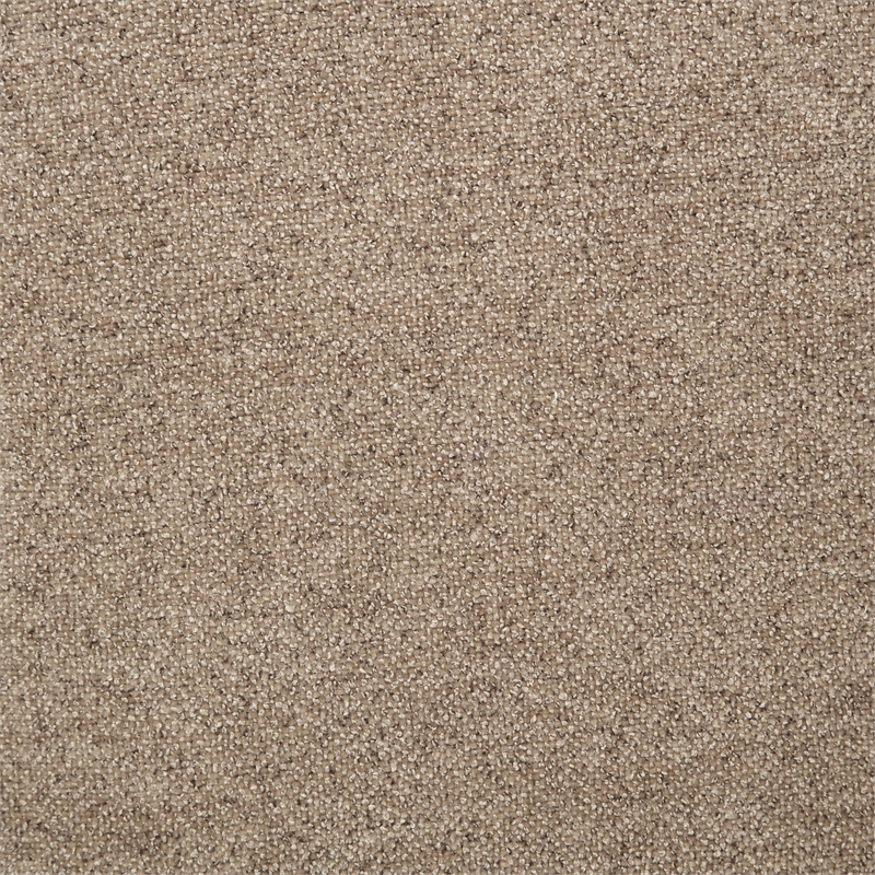 Pemberly Row Tufted Upholstered Fabric Rectangular Ottoman in Camel