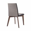Pemberly Row 5-piece Rectangular Dining Set in Natural Walnut