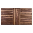 Pemberly Row 77-inch Extension Dining Table in Natural Walnut