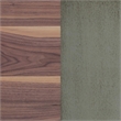 Pemberly Row 77-inch Extension Dining Table in Natural Walnut