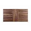 Pemberly Row 7-Piece Rectangular Dining Table Set in Chocolate