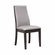 Pemberly Row 5-Piece Rectangular Dining Table and 4 Chair Set in Taupe