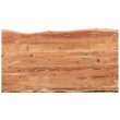 Pemberly Row 71-inch Live Edge Dining Table in Natural Acacia