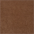Pemberly Row Velvet Upholstered Crescent Arm Tufted Sofa in Rust