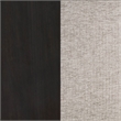 Pemberly Row 19.5'' Fabric Dining Side Chair in Tan/Distressed Noir