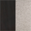 Pemberly Row 20.5'' Fabric Dining Arm Chair in Tan/Distressed Noir
