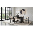 Pemberly Row 7-Piece Wood Dining Set with Spindle Chair in Cream/Black