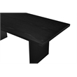 Pemberly Row 7-Piece Rectangular Dining Set with Spindle Chair in Black
