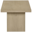 Pemberly Row 3-Piece Wood Coffee and End Table Set in Natural Oak