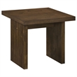 Pemberly Row 3-Piece Transitional Wood Coffee and End Table Set in Walnut
