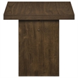 Pemberly Row 3-Piece Transitional Wood Coffee and End Table Set in Walnut