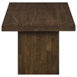 Pemberly Row 3-Piece Transitional Wood Coffee and End Table Set in Walnut